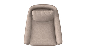 Womb Swivel Only Chair 