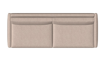 96" Sofa Lg Rail