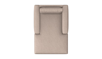 Arm Chaise  Small Rail